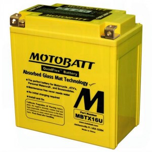 MotoBatt MBTX16U voor Suzuki LT-F 500 Quadrunner