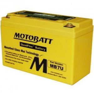MotoBatt MB7U voor Kawasaki KLX 400 R