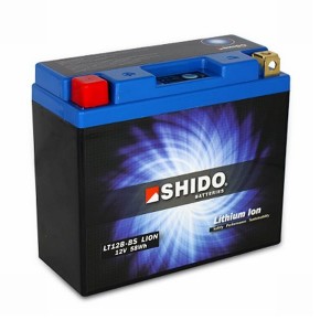 Shido LT12B-BS Lithium Ion accu voor Yamaha FZS 1000 Fazer