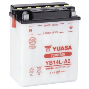 Yuasa YB14L-A2 voor Yamaha XS 500