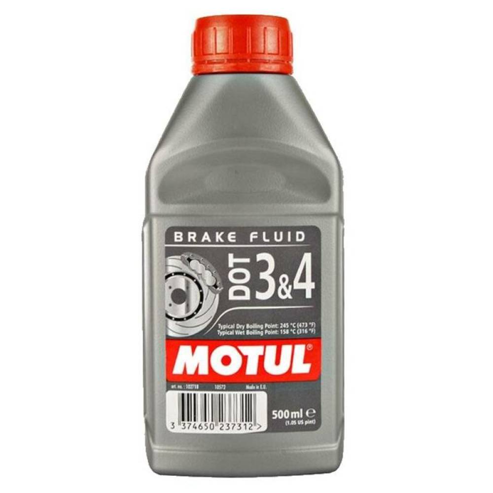 Motul Remvloeistof Dot 3 & 4 500ML