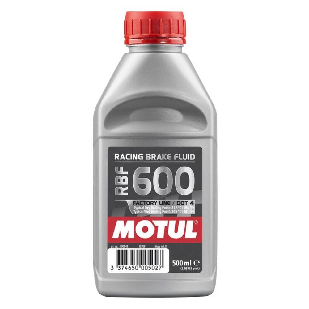 Motul Remvloeistof DOT 4 RBF 600 Racing Remvloeistof 500ML