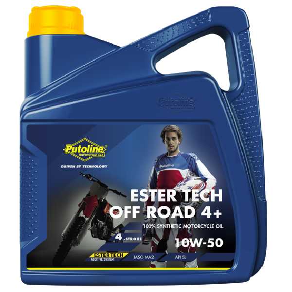 Putoline Ester Tech Off Road 4+ 10W50 Vol Synthetisch 4L