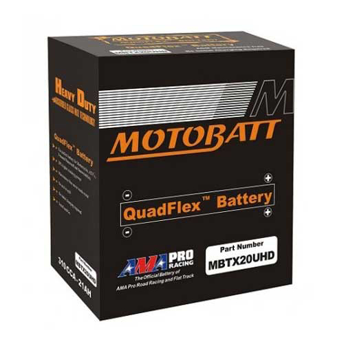 MotoBatt MBTX20UHD voor Honda Gl 1800 Goldwing