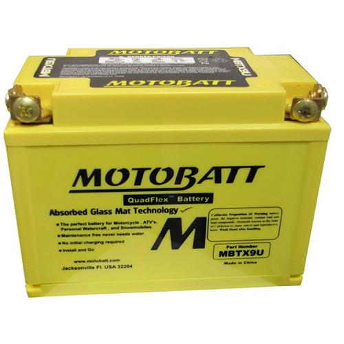 Vertrouwen op verontschuldiging pellet MotoBatt MBTX9U Motor Accu voor Kawasaki J300