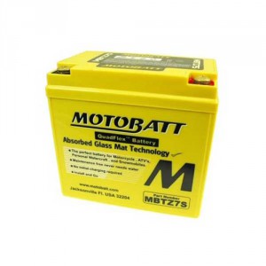 MotoBatt MBTZ7S voor Yamaha XVS 125 Drag Star