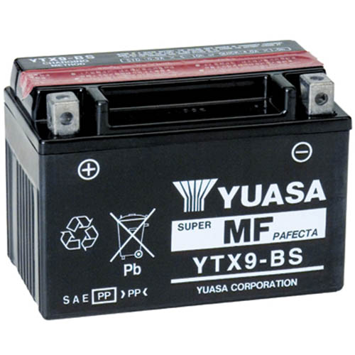 Yuasa YTX9-BS voor Hyosung GV 250 Aquila